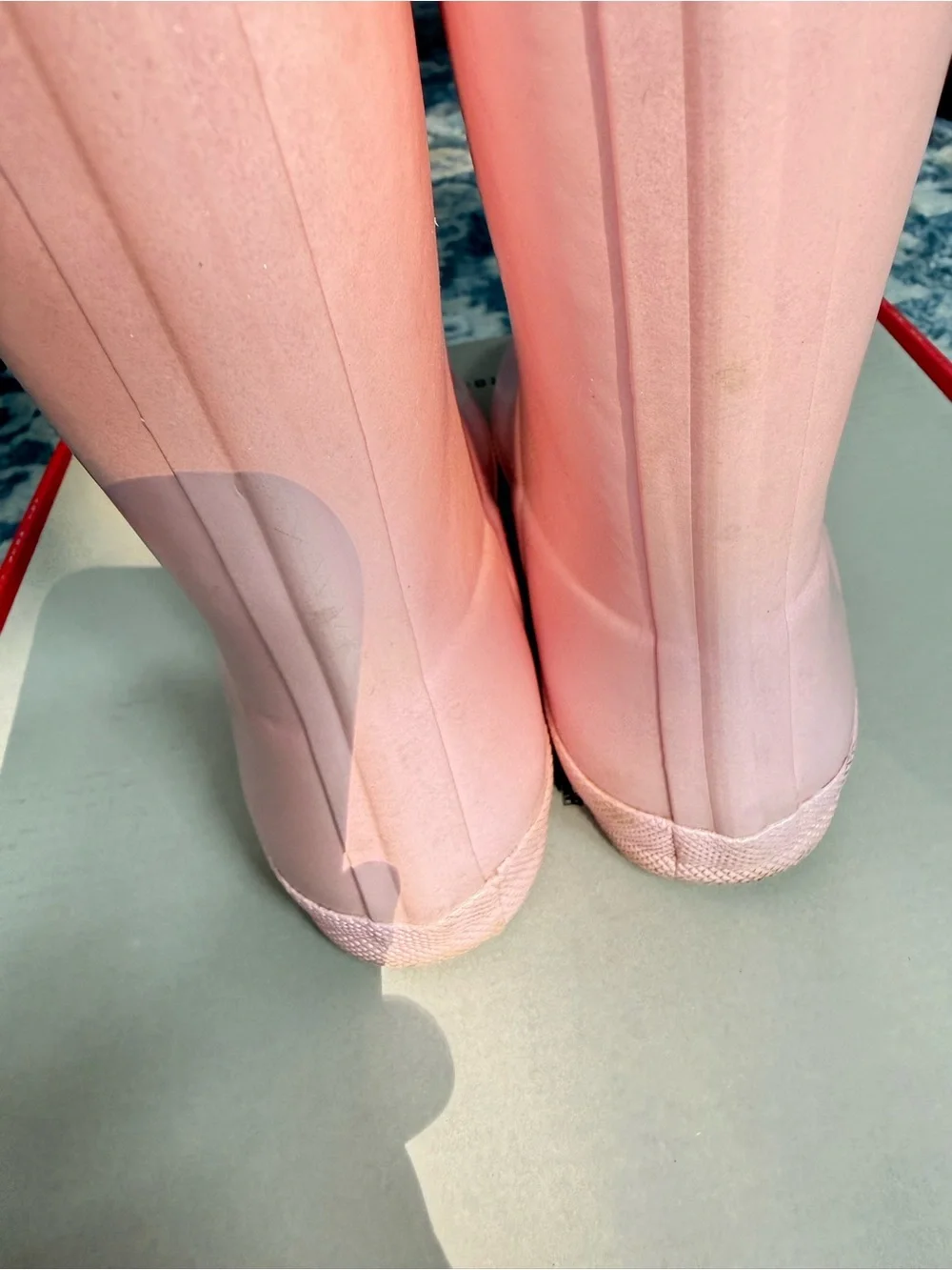 Hunter First Nebula Rain Boot in Bella Pink